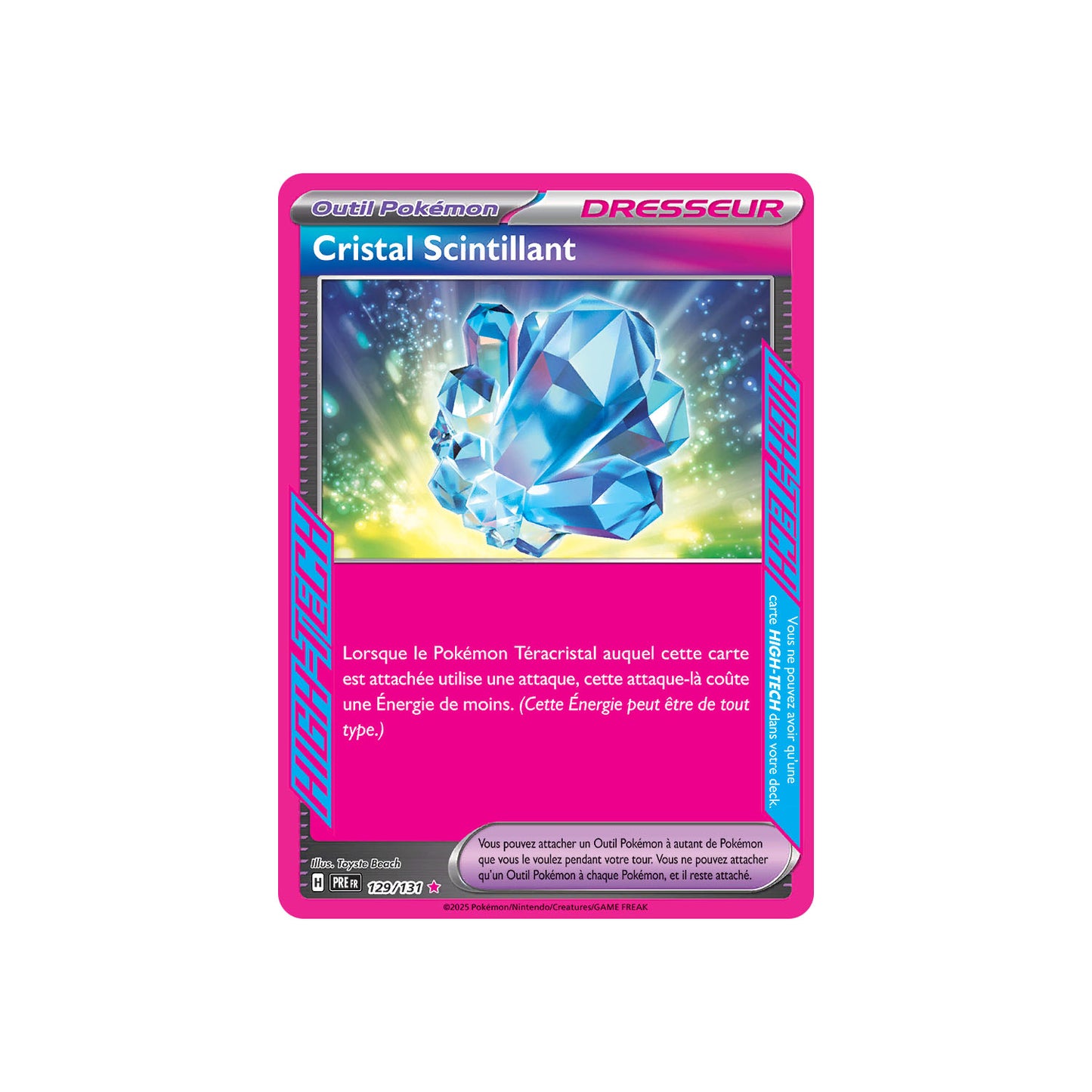 Cristal Scintillant (PRE 129) - FR