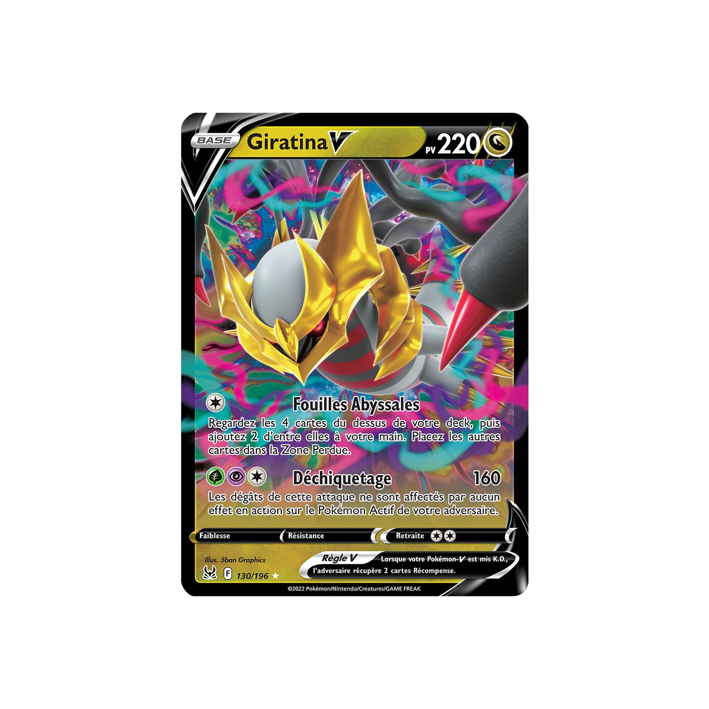 Giratina V (LOR 130) - FR