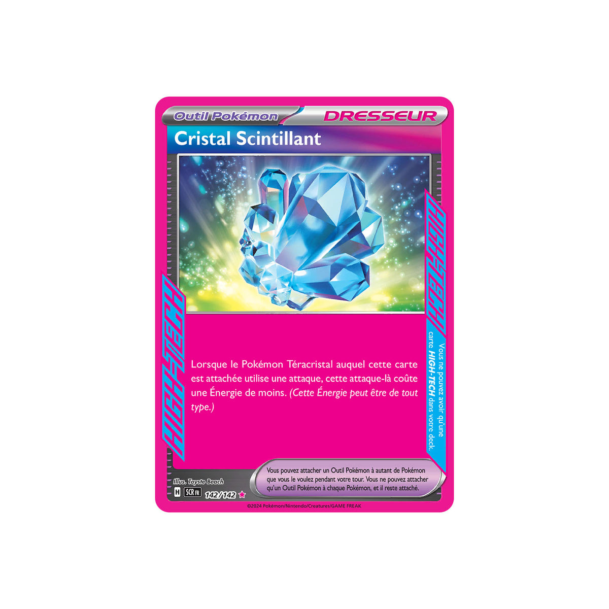 Cristal Scintillant (SCR 142) - FR