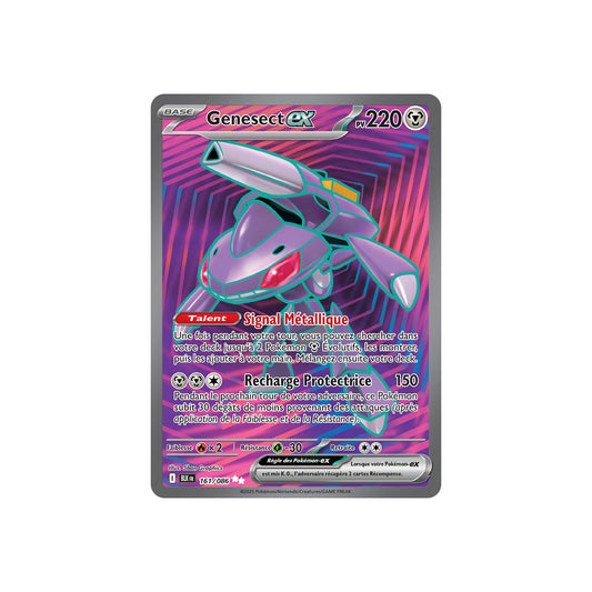 Genesect ex (BLK 161) - FR
