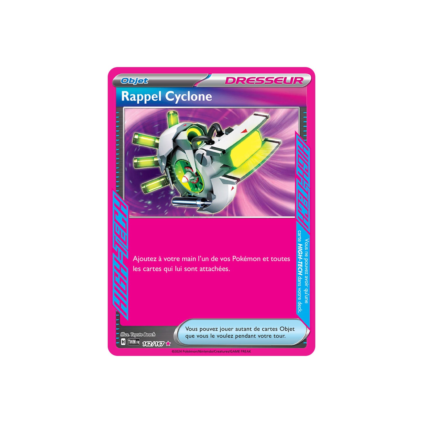 Rappel Cyclone (TWM 162) - FR