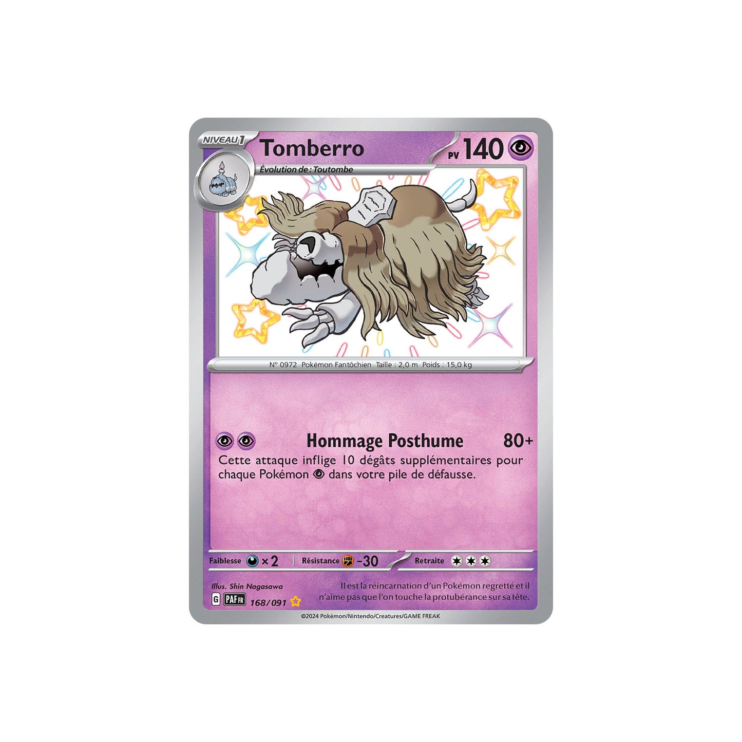 Tomberro (PAF 168) - FR