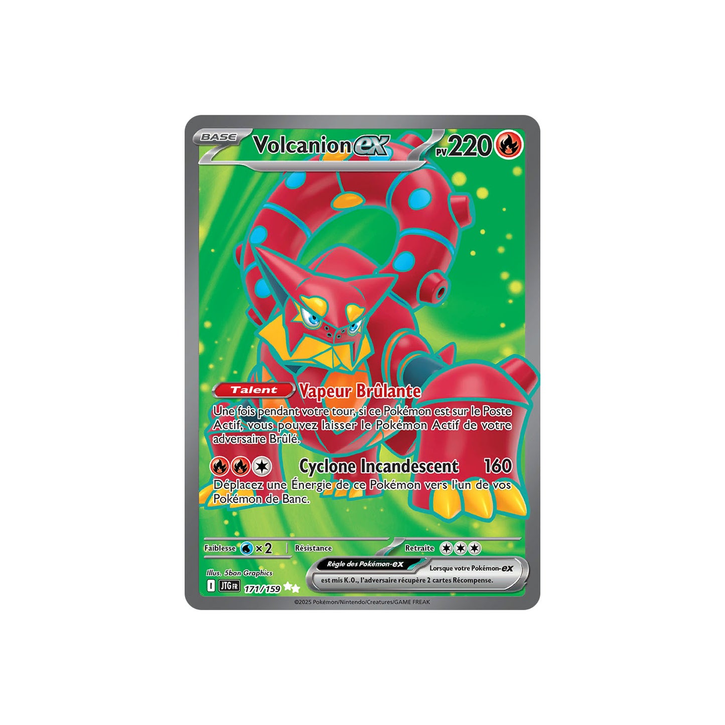 Volcanion ex (JTG 171) - FR