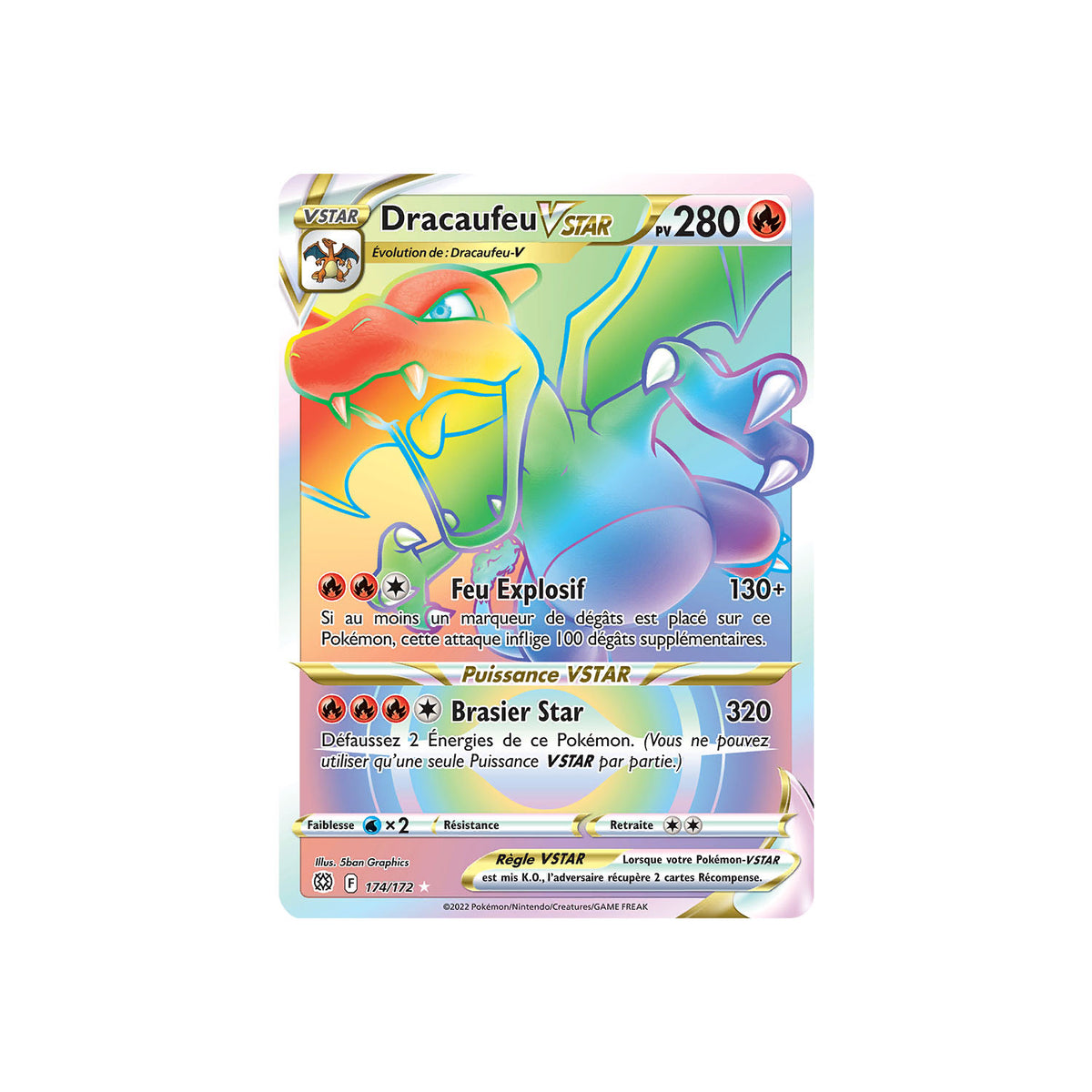 Dracaufeu VSTAR (BRS 174) - FR