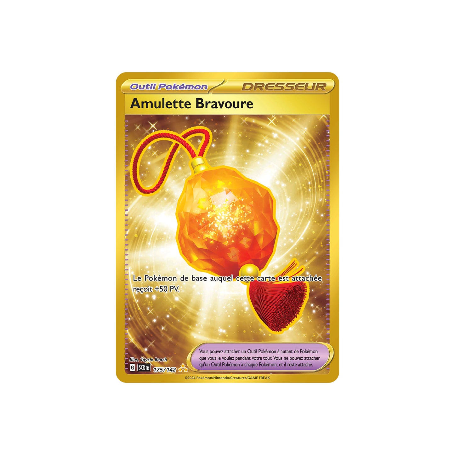 Amulette Bravoure (SCR 175) - FR