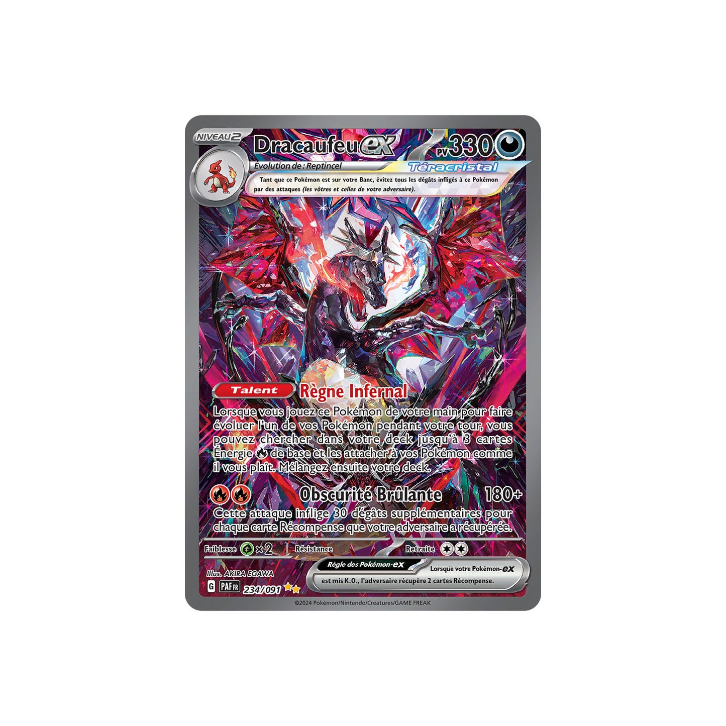 Dracaufeu ex (PAF 234) - FR