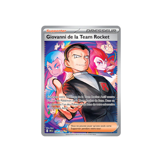 Giovanni de la Team Rocket (DRI 238) - FR