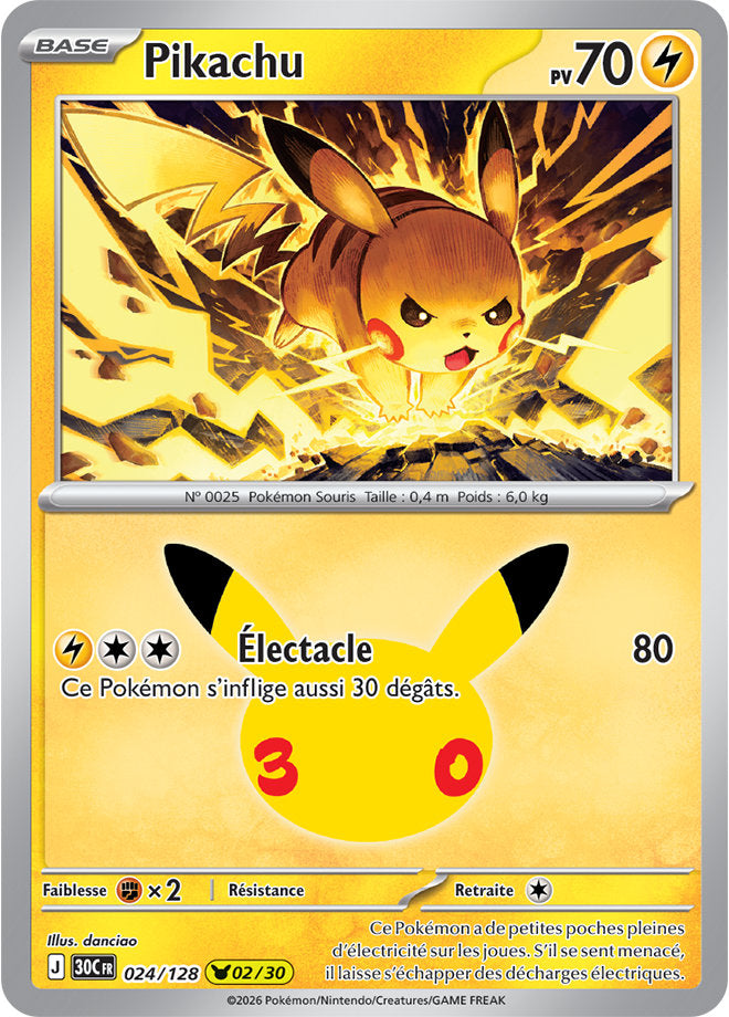 Pikachu (30C 024) - FR