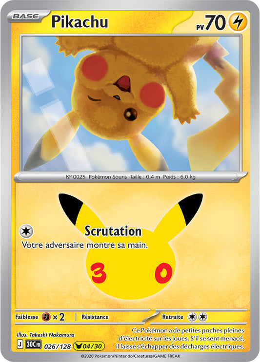 Pikachu (30C 026) - FR