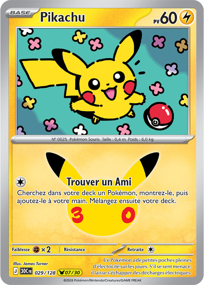 Pikachu (30C 029) - FR