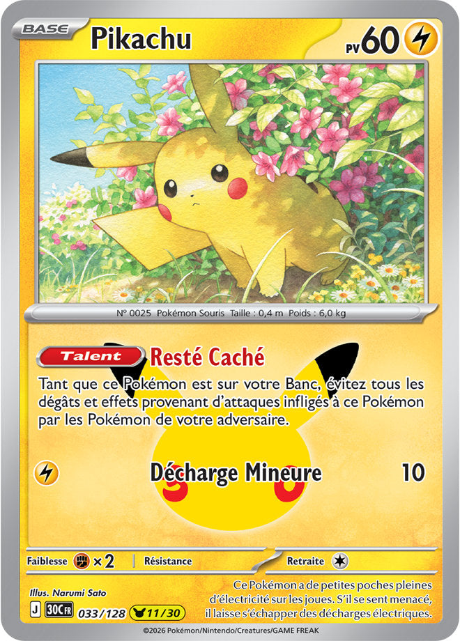 Pikachu (30C 033) - FR