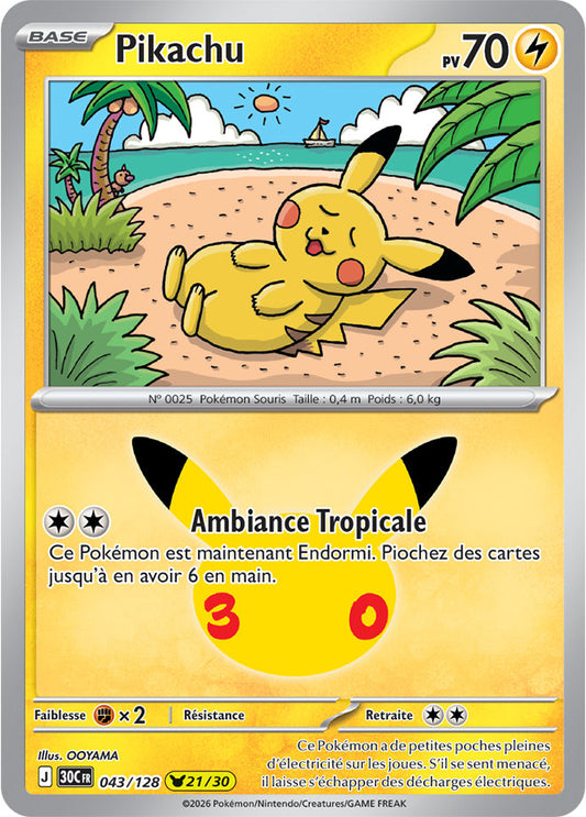 Pikachu (30C 043) - FR