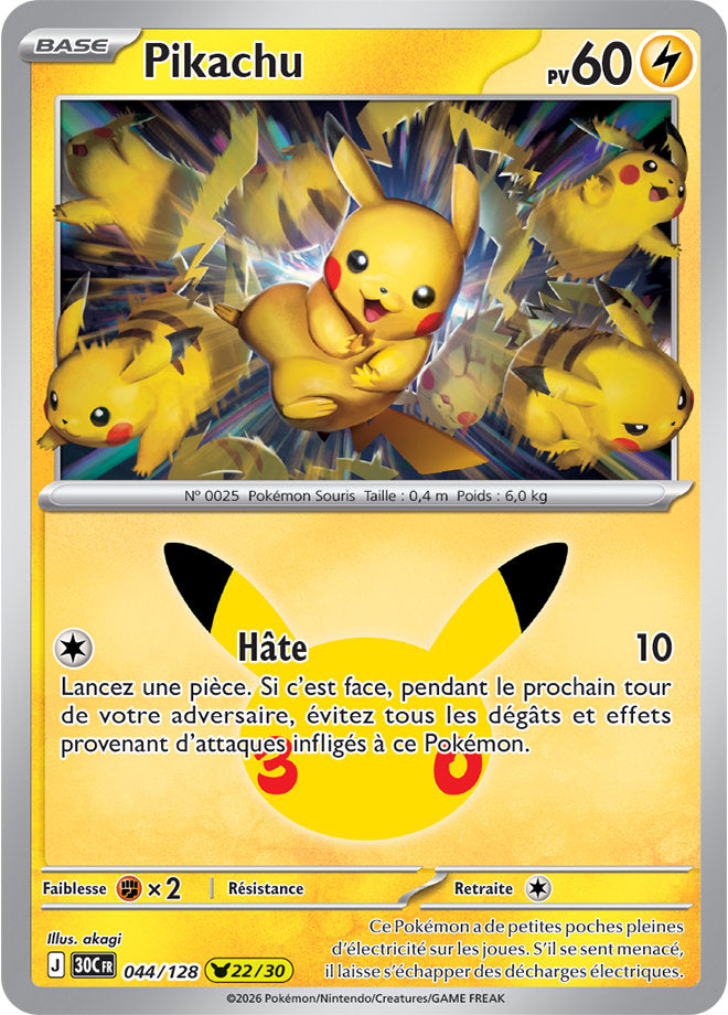 Pikachu (30C 044) - FR