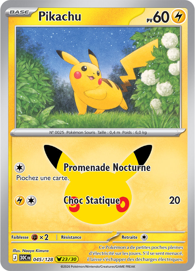 Pikachu (30C 045) - FR