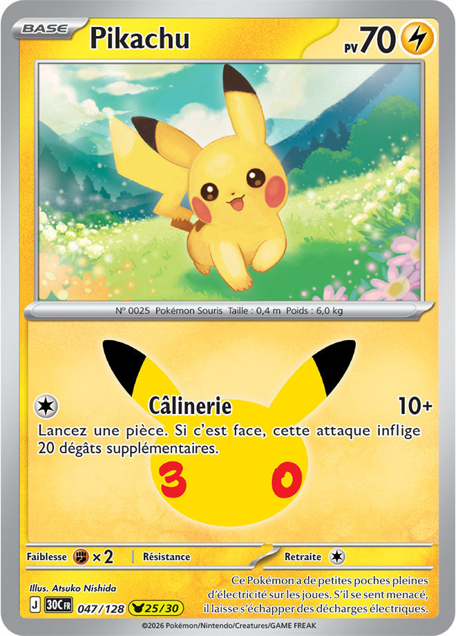 Pikachu (30C 047) - FR