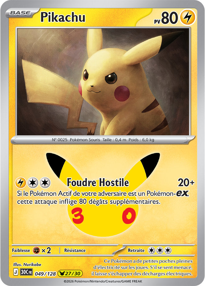 Pikachu (30C 049) - FR
