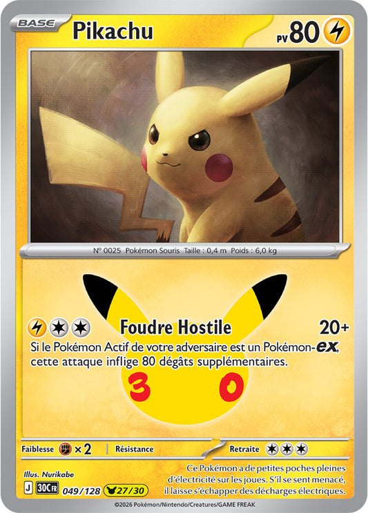 Pikachu (30C 049) - FR