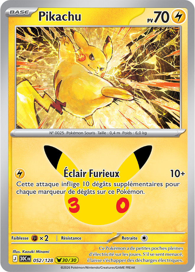 Pikachu (30C 052) - FR