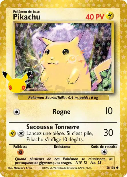 Pikachu (30C BS 58) - FR