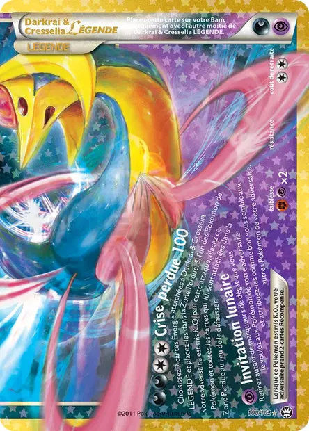 Darkrai & Cresselia LÉGENDE (30C TM 100) - FR