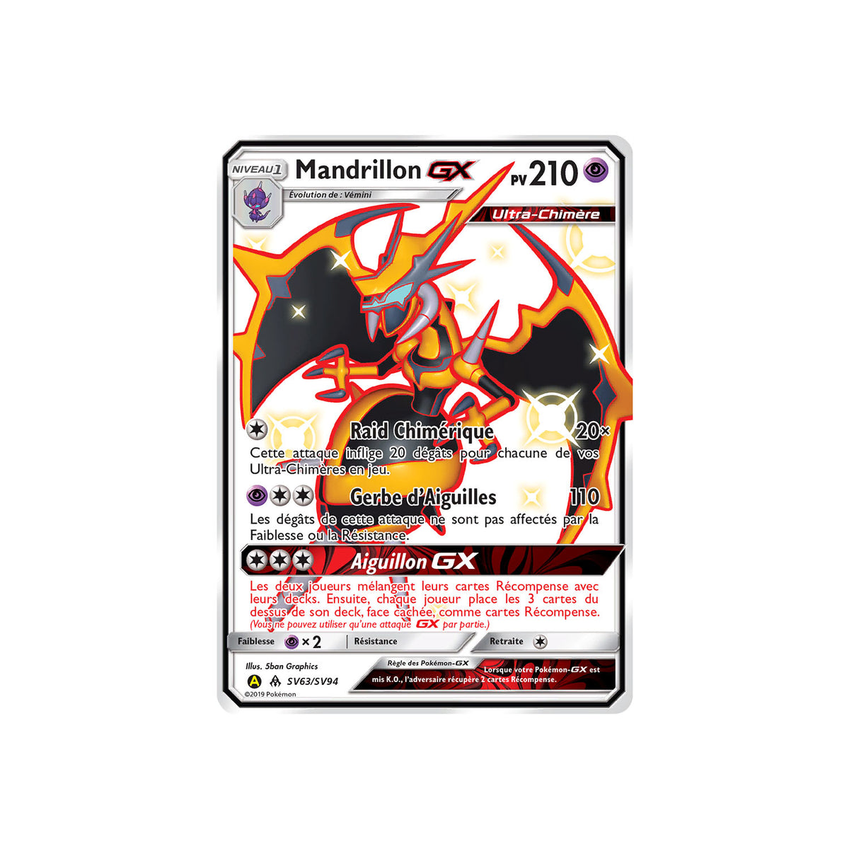 Mandrillon GX (HIF SV63) - FR