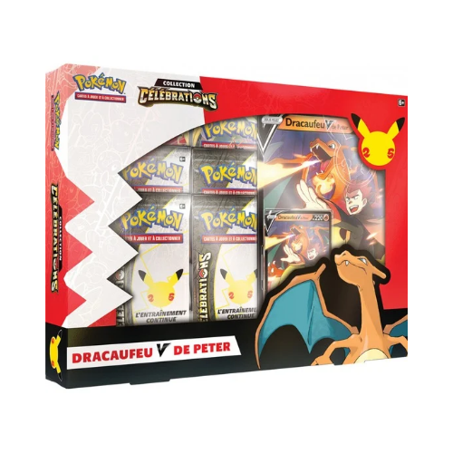 Coffret Dracaufeu V de Peter - EB07.5 - FR