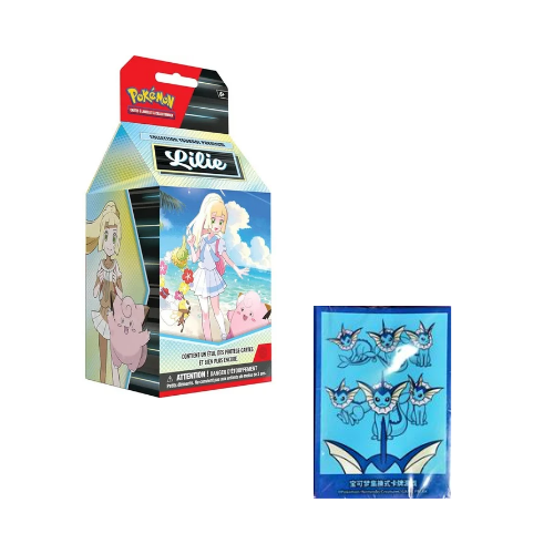 Coffret Tournoi Premium Lilie + x64 Sleeves - FR