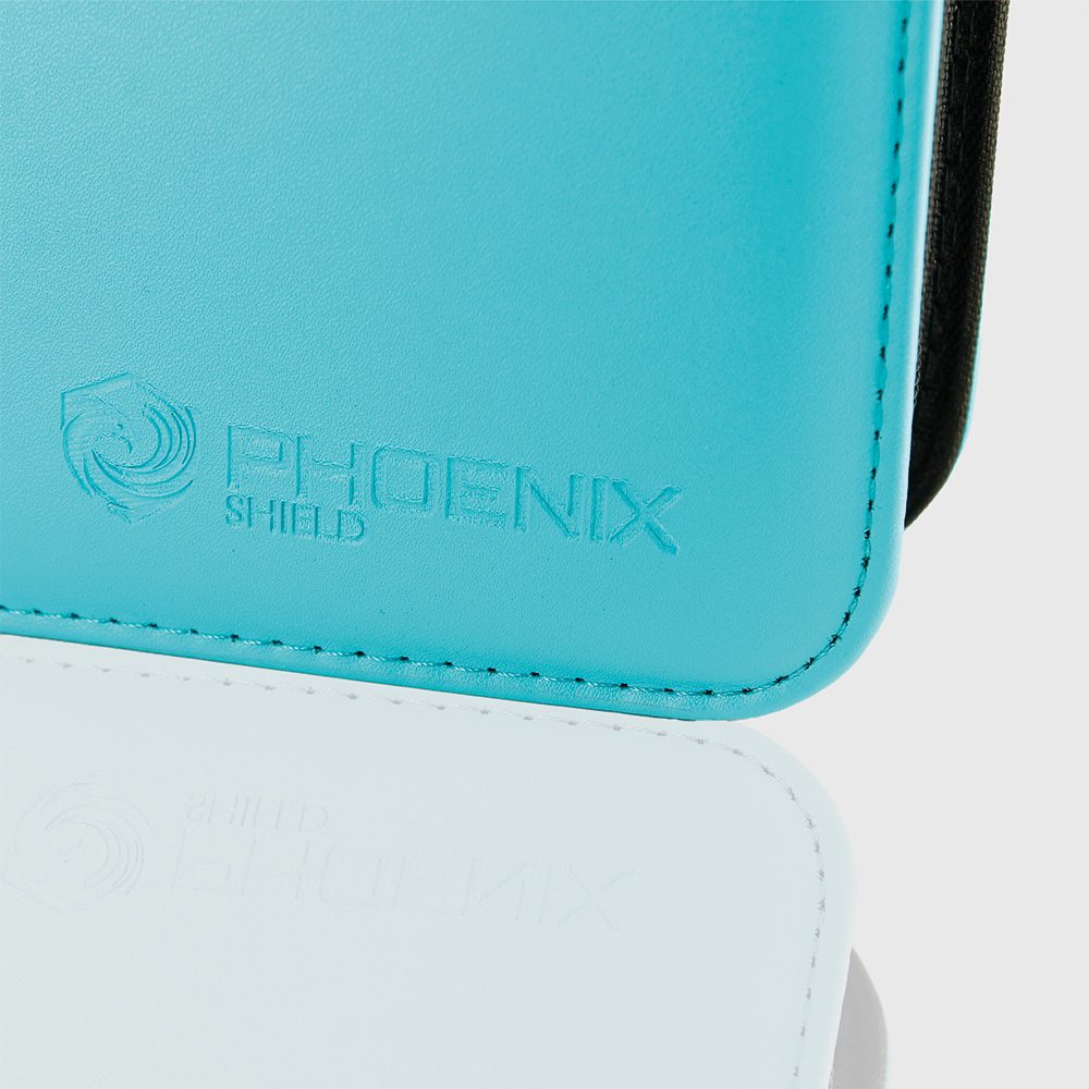 Classeur - 360 Emplacements - Turquoise - Phoenix Shield
