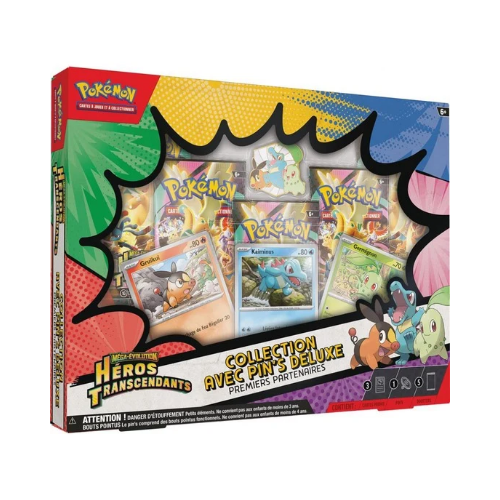 Coffret Pin's Deluxe Héros Transcendants - ME02.5 - FR