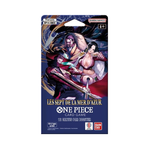 One Piece - Blister Les Sept de la Mer d'Azur - OP14-EB04 - FR