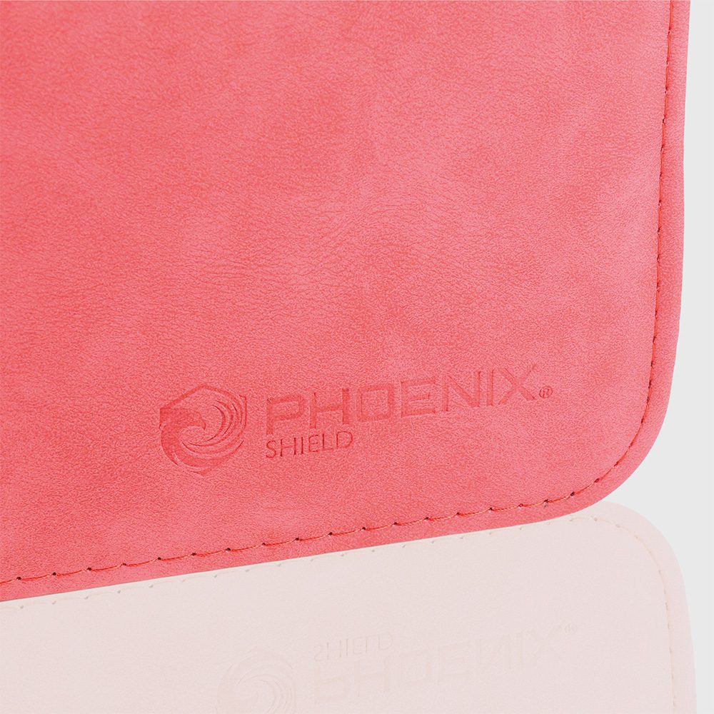 Classeur Toploader - 360 Emplacements - Effet Velours Rouge - Phoenix Shield