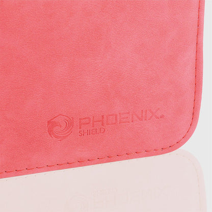 Classeur Toploader - 360 Emplacements - Effet Velours Rouge - Phoenix Shield